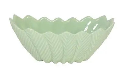 vintage green shawnee pottery